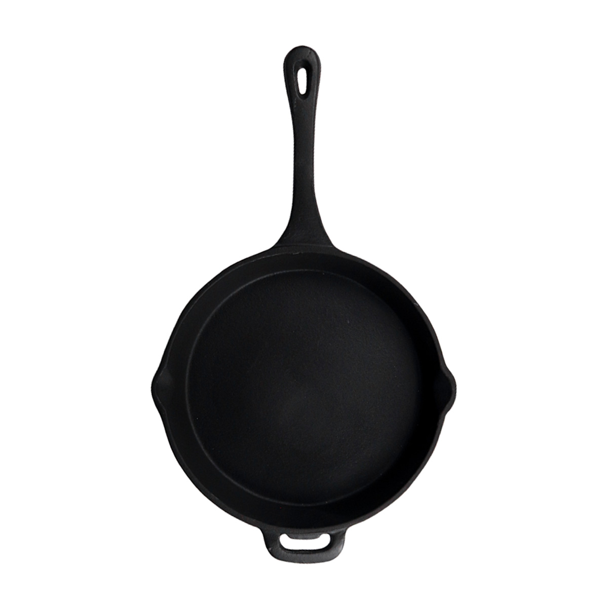 CAST IRON CHEF SKILLET 260MM <br> BLACK