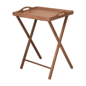 WOODEN TRAY STAND