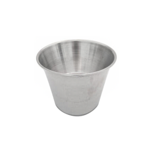SAUCE CUP STAINLESS STEEL 2.5 OZ (72ML)