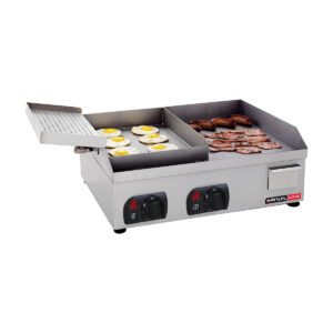 FLAT TOP ELEC GRILL 600MM <br> BACON AND EGG <br> By Anvil