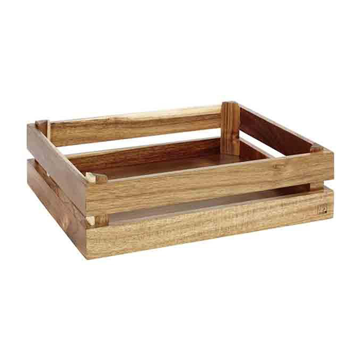 WOODEN REVERSIBLE DISPLAY BOX 350MM <br> BROWN <br> By APS