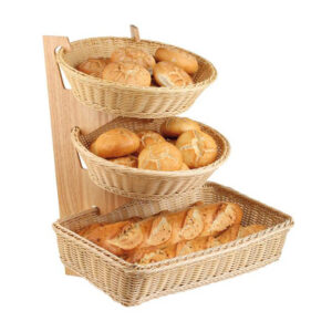 3-TIER BASKET DISPLAY STAND <br> By APS