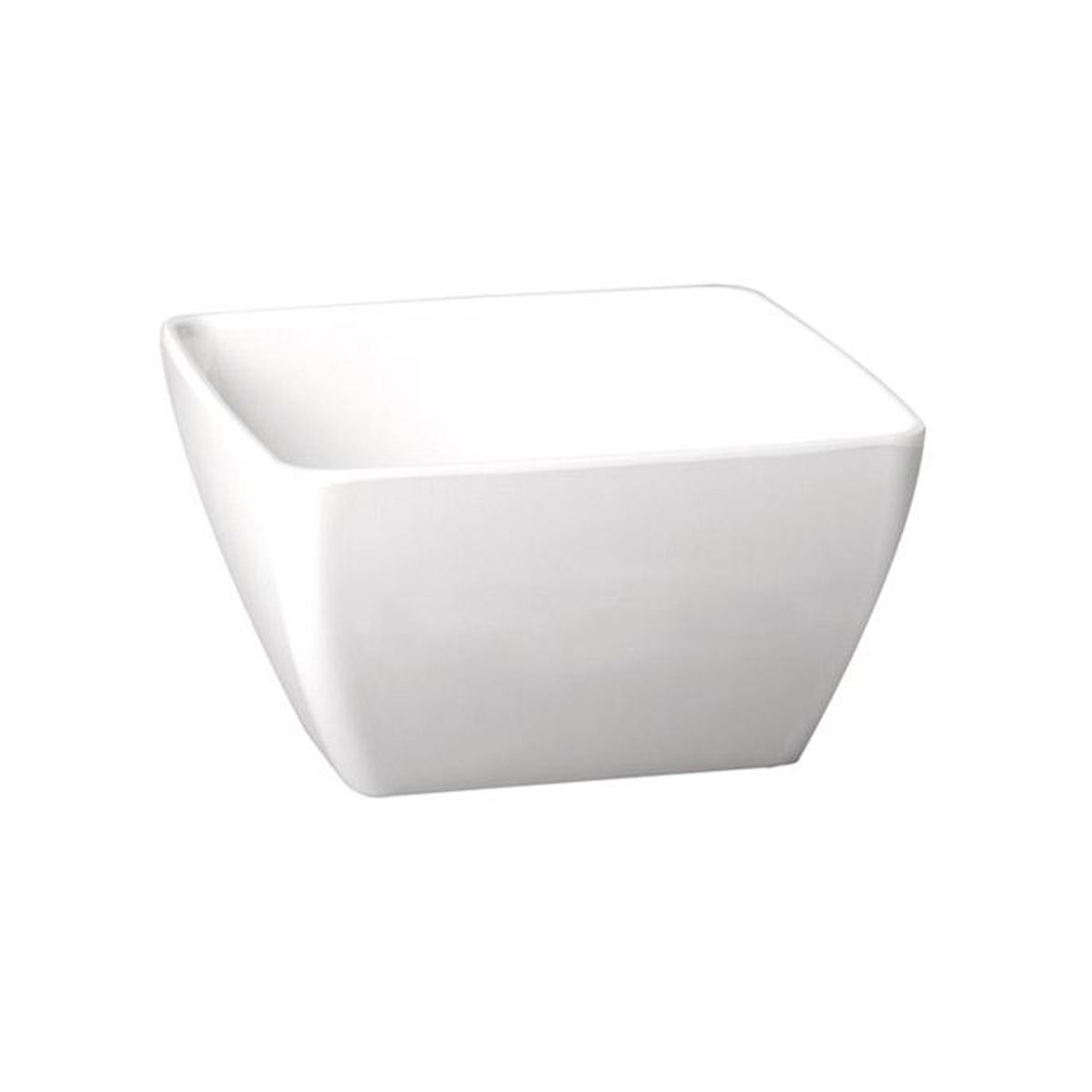 PURE SQUARE BOWL 400ML <br> WHITE <br> By APS