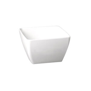 PURE SQUARE BOWL 140ML <br> WHITE <br> By APS