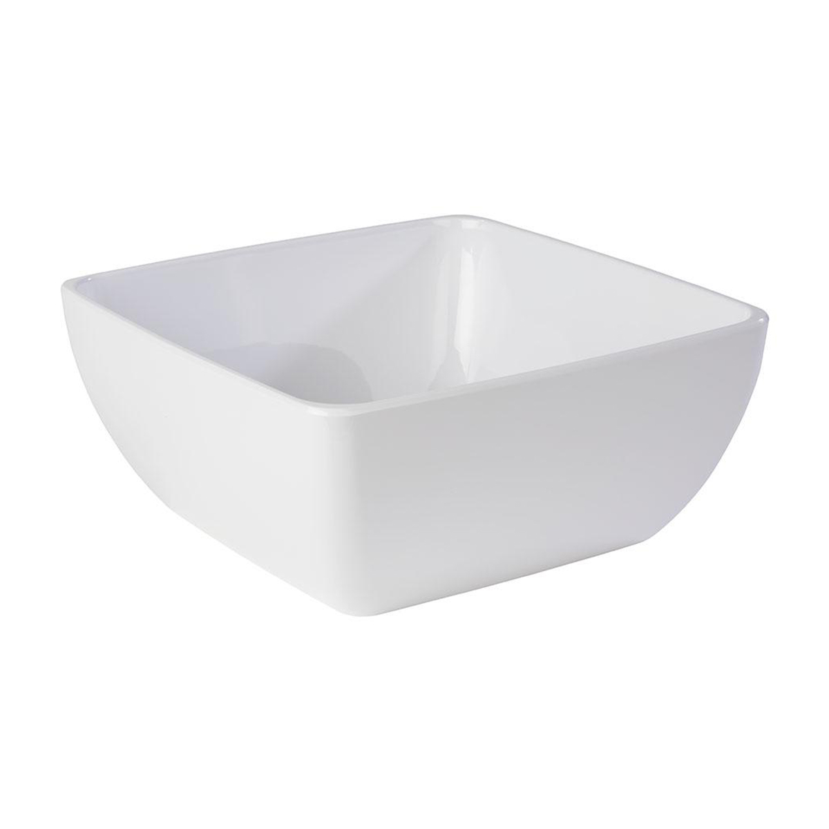 PURE SQUARE BOWL 8L <br> WHITE <br> By APS