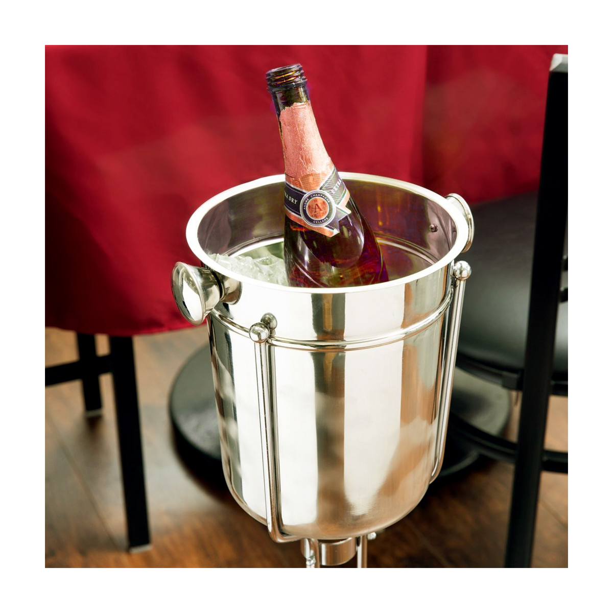 CHAMPAGNE ICE BUCKET S/STEEL 8L - Image 3