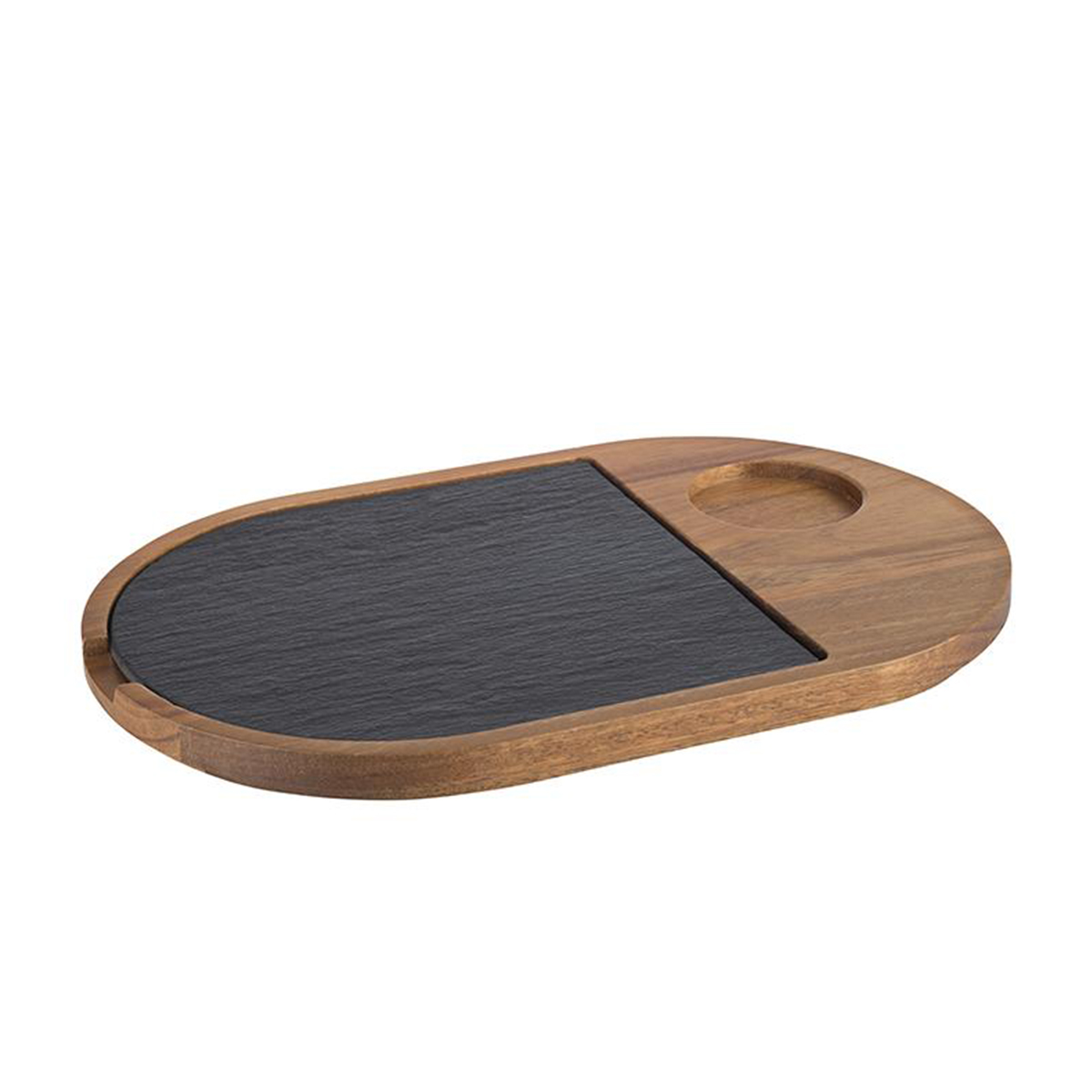 WOODEN SERVING BOARD 2 PIECE SET <br> By APS - Image 2
