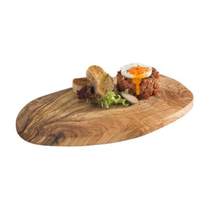 OLIVE WOOD SERVING BOARD 205X350MM <br> By APS