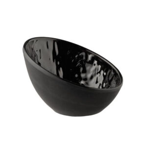 MINI SLANTED SAUCE BOWL 70ML <br> BLACK <br> By APS