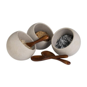 MOON SERVING BOWL 50ML 6PC SET <br> GREY <br> By APS
