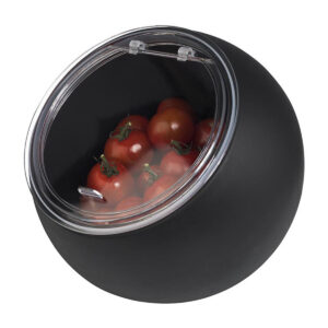 MOON SERVING BOWL 800ML 2PC SET <br> BLACK <br> By APS