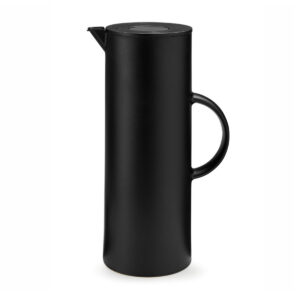 THERMO FLASK WITH GLASS INNER 1L <br> BLACK