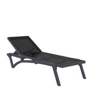 PIZAZZ SUN LOUNGER <br> Dark Grey
