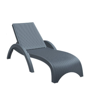 MALIBU SUN LOUNGER <br> Dark Grey