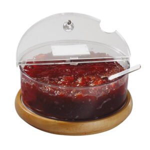 COOL BOWL MAXI 4 PIECE SET 2,5L <br> WITH BEECH WOOD BASE <br> By APS