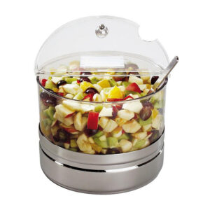 COOL BOWL MAXI 4 PIECE SET 4L <br> WITH STAINLESS STEEL BASE <br> By APS