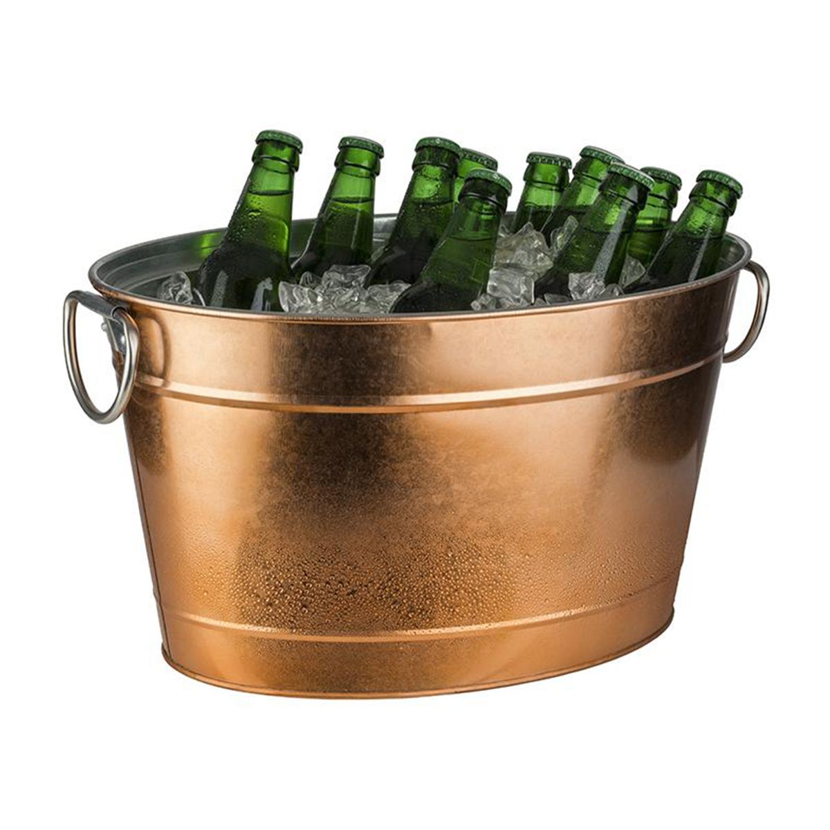 COPPER GALVANIZED METAL BEVERAGE TUB 11L <br> By APS