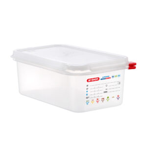 GN 1/4 AIRTIGHT CONTAINER <br> 100MM <br> By Araven