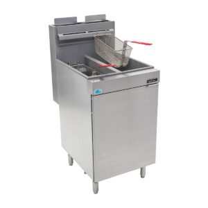 TWIN 18L FLOOR STANDING FISH FRYER GAS <br> By Anvil