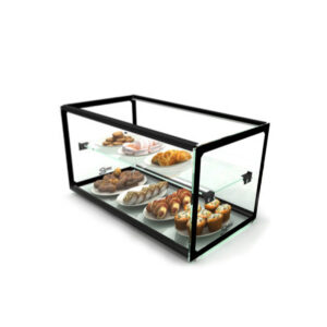 AMBIENT DISPLAY CABINET SALVADORE  (DOUBLE SHELF)<br> By Salvadore