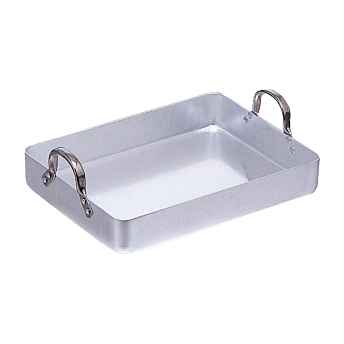 ALUMINIUM ROASTING PAN <br> FIXED HANDLES <br> By Infinity