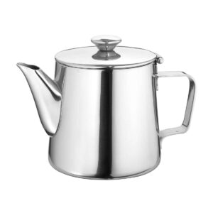 SPOUTED TEAPOT STAINLESS STEEL 500ML