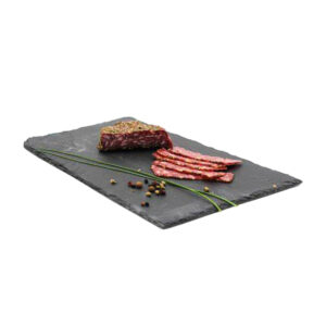 RECTANGULAR SERVING TRAY GN1/2 <br> BLACK SLATE