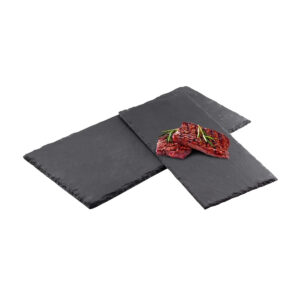 RECTANGULAR SERVING TRAY GN1/3 <br> BLACK SLATE