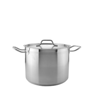 CASSEROLE POT S/STEEL (VALUE) 6L <br> WITH LID <br> By Global