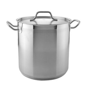 CASSEROLE POT S/STEEL (VALUE) 30L <br> WITH LID <br> By Global