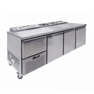 UNDERBAR FRIDGES – PIZZA TOP – SOLID DOOR – 3 AND HALF DOOR