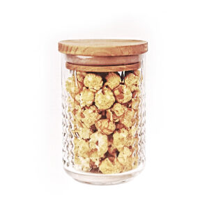 GLASS JAR W/LID 600ML <br> 6 PACK