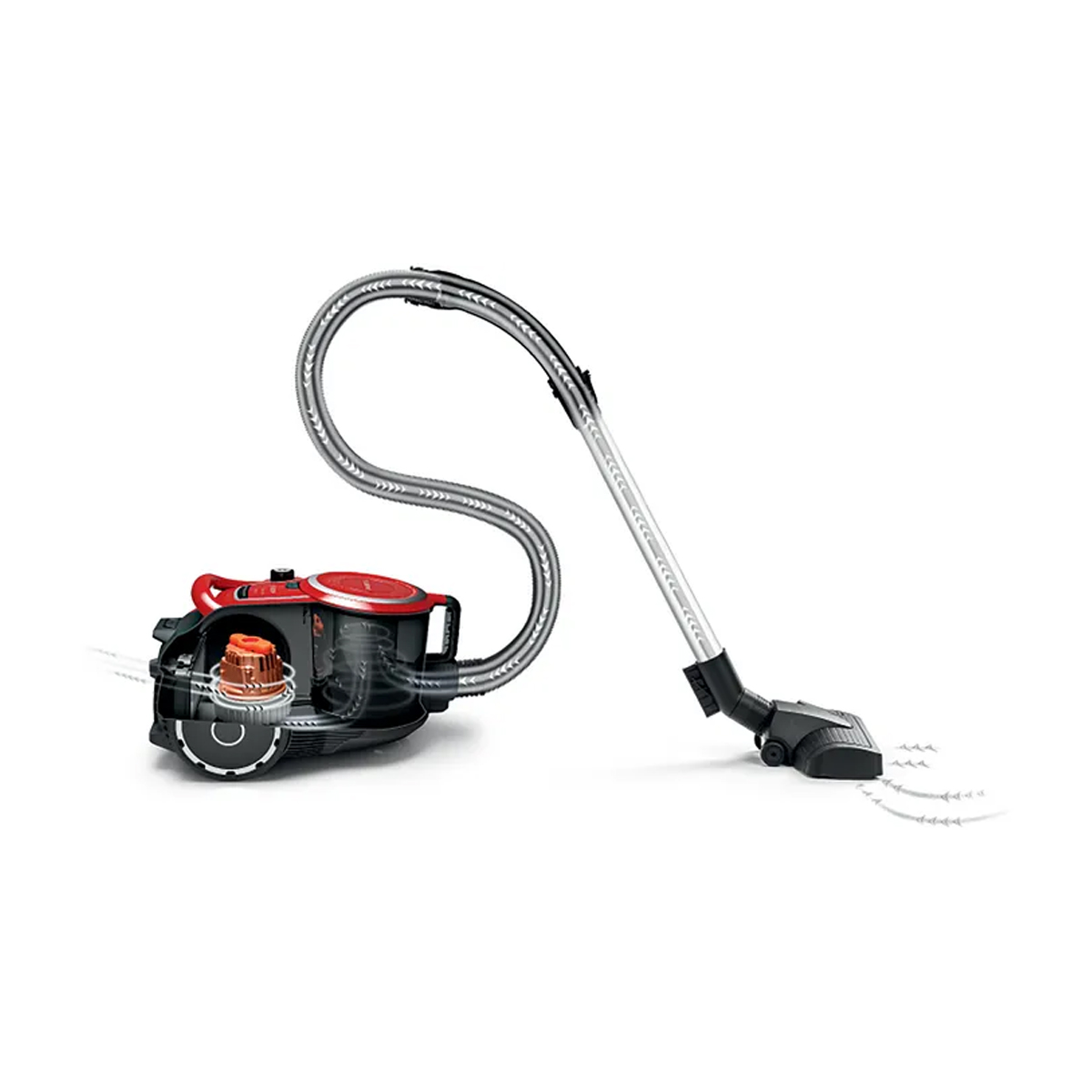 SERIES 6 VACUUM CLEANER <br> RED <br> By Bosch - Image 5