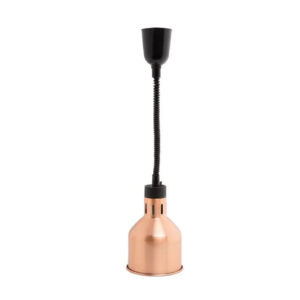 DECORATIVE FOOD DISPLAY LAMP <br> COPPER