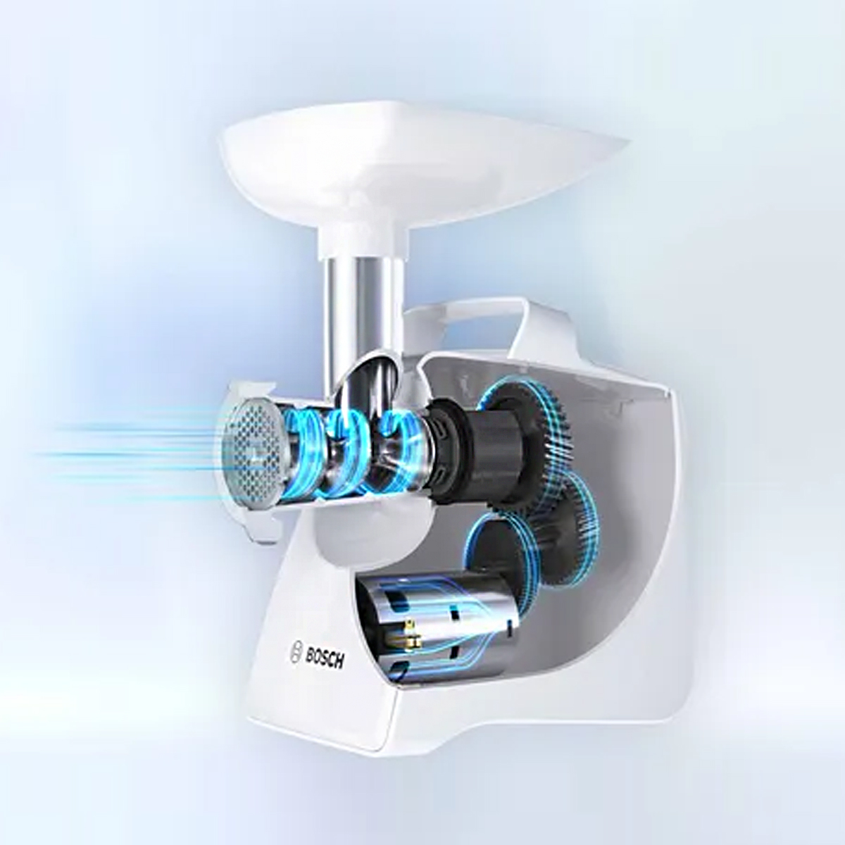 PRO POWER MEAT MINCER <br> 2000W BLACK/CHROME <br> By Bosch - Image 5