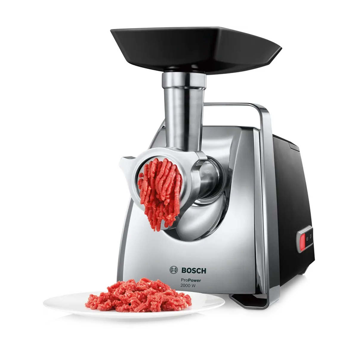 PRO POWER MEAT MINCER <br> 2000W BLACK/CHROME <br> By Bosch - Image 8