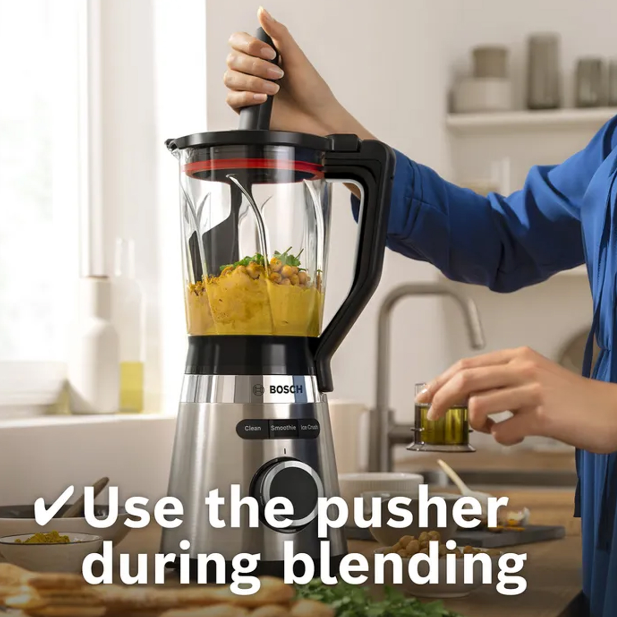 1200W VITAPOWER BLENDER <br> SERIES 4 - S/STEEL <br> By Bosch - Image 7