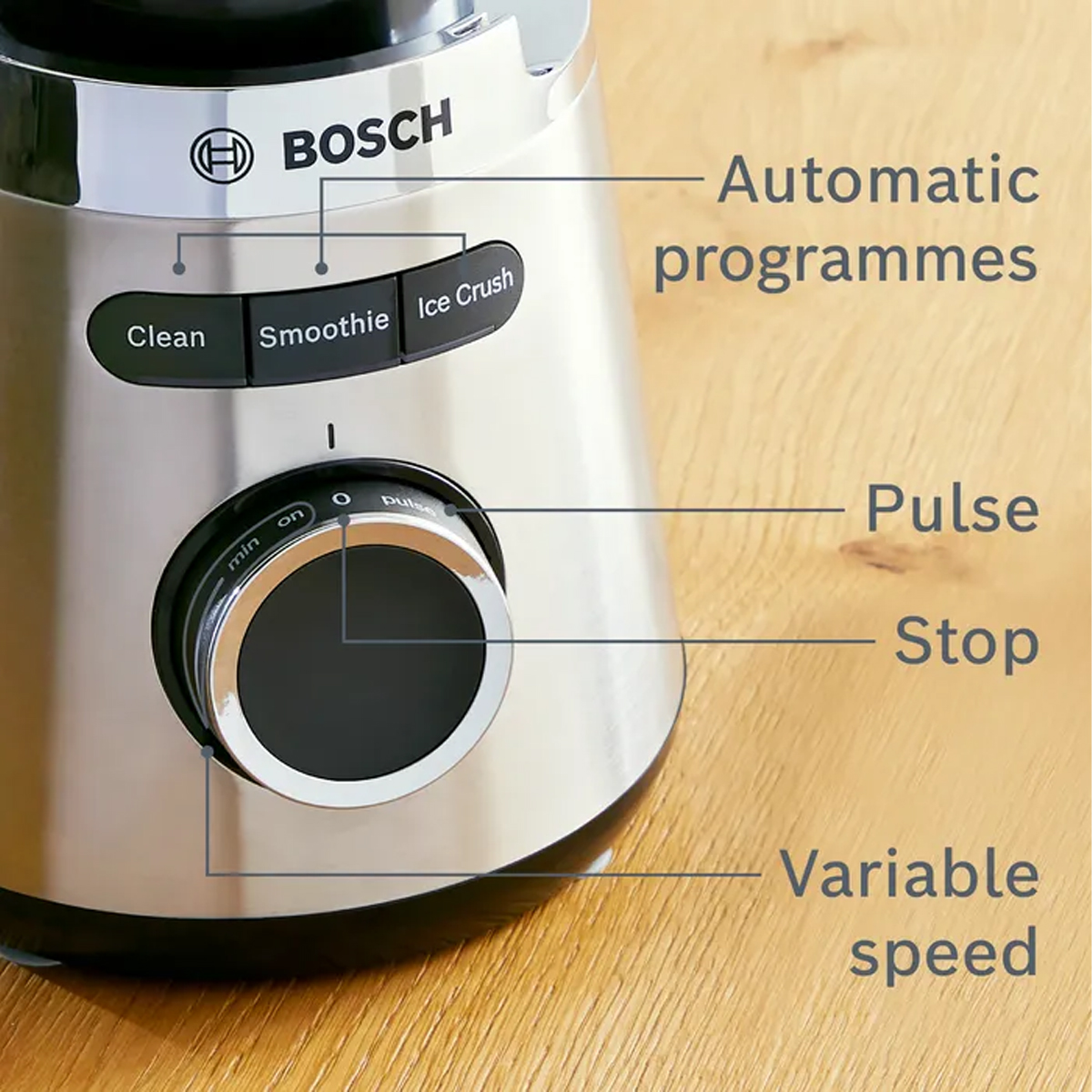 1200W VITAPOWER BLENDER <br> SERIES 4 - S/STEEL <br> By Bosch - Image 9