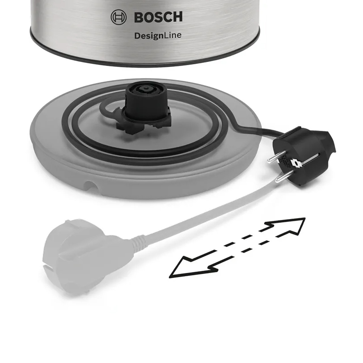1.7L S/STEEL KETTLE <br> DESIGN LINE - SERIES 2 <br> By Bosch - Image 5
