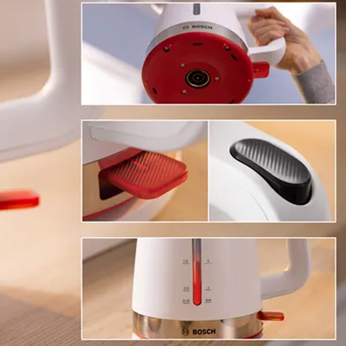 1.7L WHITE KETTLE <br> MYMOMENT - SERIES 2 <br> By Bosch - Image 3