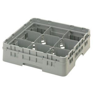 GLASS RACKS - 9 COMPARTMENT <br> By Cambro
