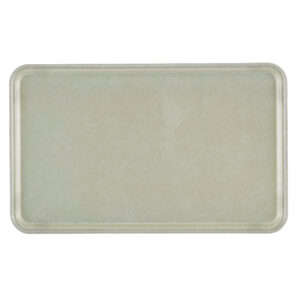 FIBERGLASS SMOOTH TRAY 27CM W X 35CM L - ANTIQUE PARCHMENT <br> By Cambro