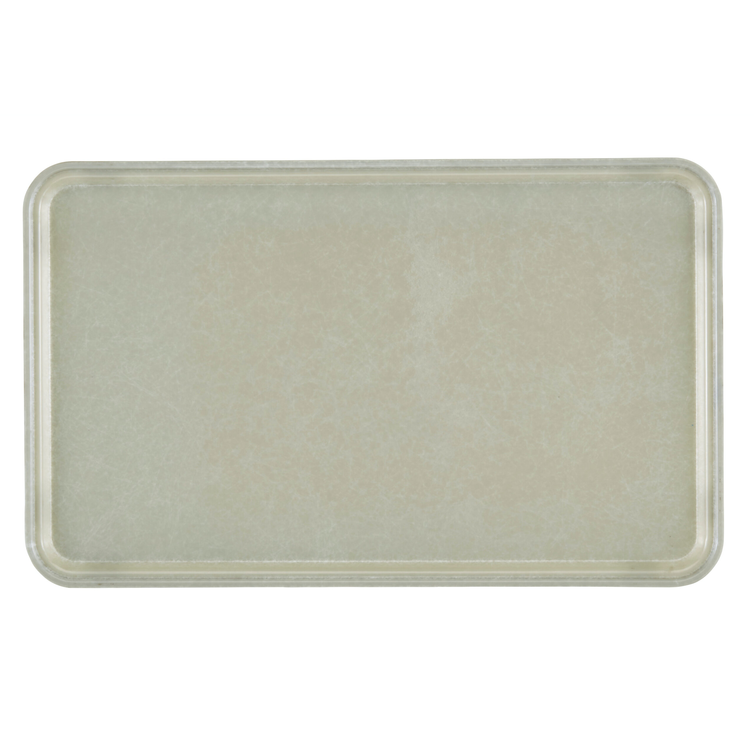 FIBERGLASS SMOOTH TRAY 27CM W X 35CM L - ANTIQUE PARCHMENT <br> By Cambro