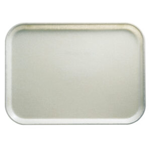 FIBERGLASS SMOOTH TRAY 38CM W X 51.5CM L - ANTIQUE PARCHMENT <br> By Cambro