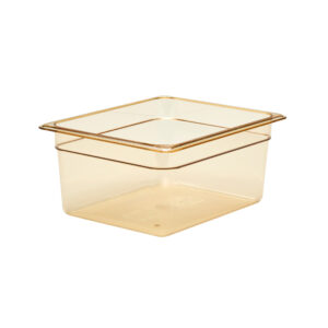 HIGH HEAT 1/2 GN FOODPAN AMBER 150MM <br> By Cambro