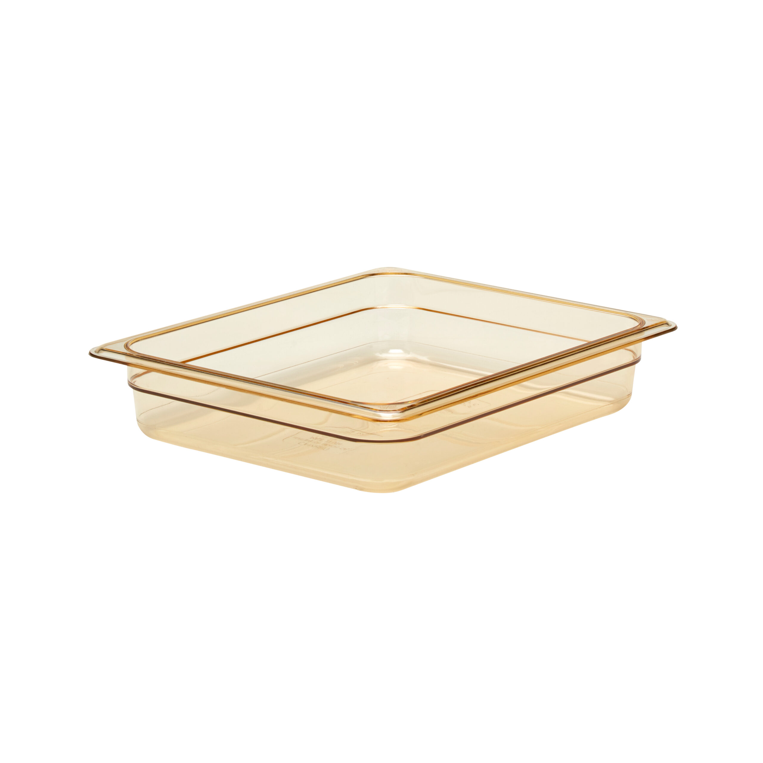 HIGH HEAT 1/2 GN FOODPAN AMBER 65MM <br> By Cambro