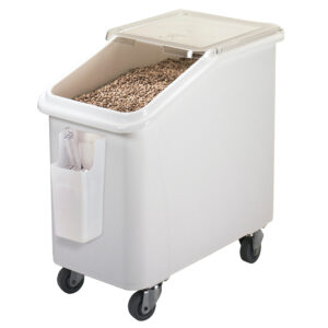 SLANT TOP INGREDIENT BIN WHITE 42CM W X 75CM L X 71CM H - 102KG CAPACITY <br> By Cambro