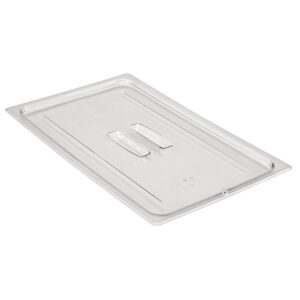 POLYCARBONATE CLEAR LID WITH HANDLE FOR 1/1 PANS <br> By Cambro
