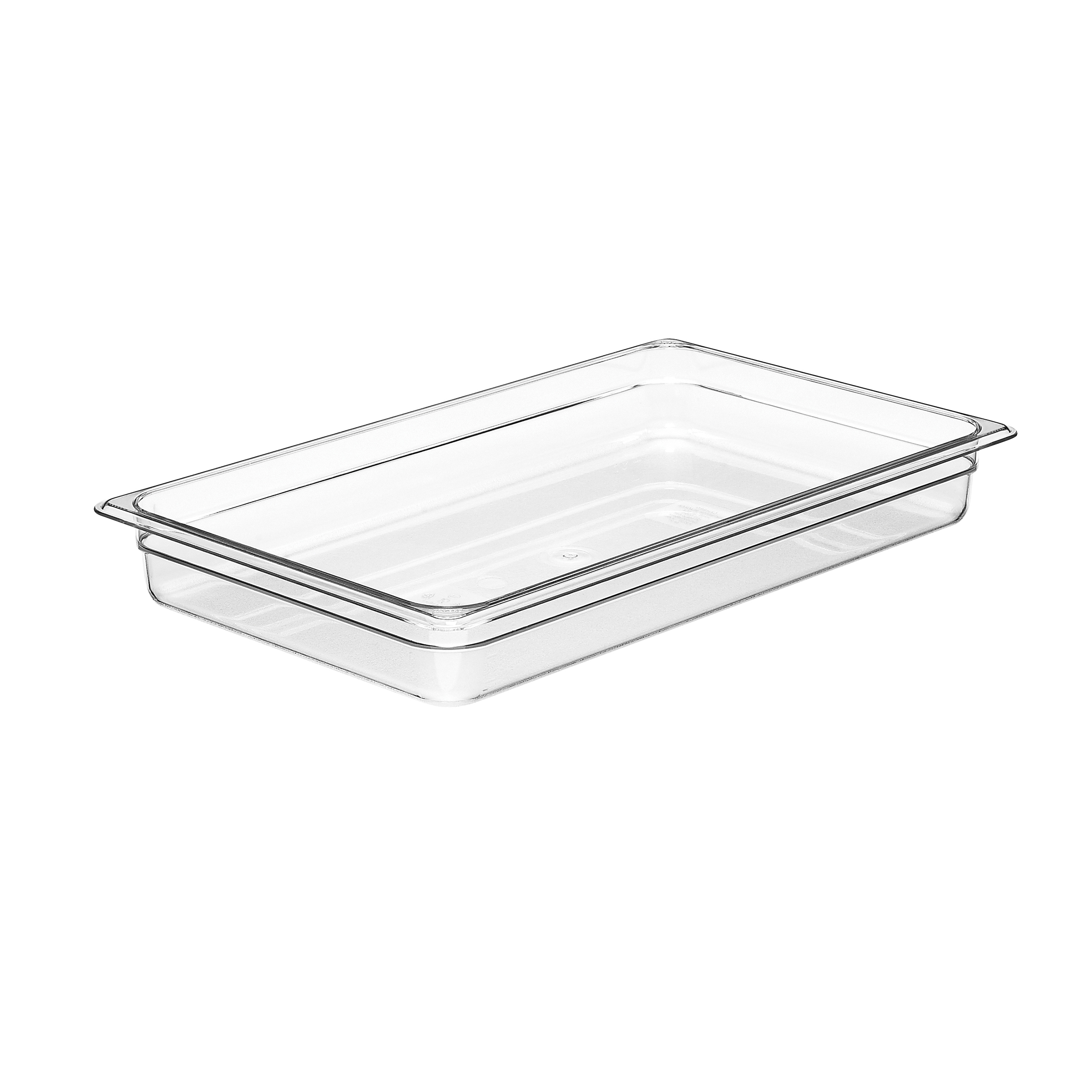 GN FOODPAN 1/1 POLYCARBONATE CLEAR 65MM <br> By Cambro