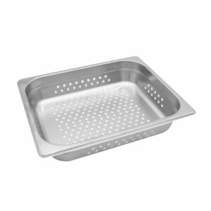 INSERT S/STEEL - HALF 65MM - PERFORATED <br> By Cambro